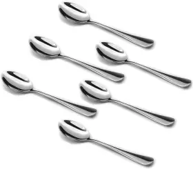 Szlfsx 445038590551 20 Pieces Demitasse Espresso Spoons 4.5 Inches Stainless Steel Mini Coffee Spoo