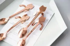 Szlfsx 673143978255 10pcs Stainless Steel Mini Cute Cat Spoon For Tea Coffee Dessert Sugar Ice Cream #3