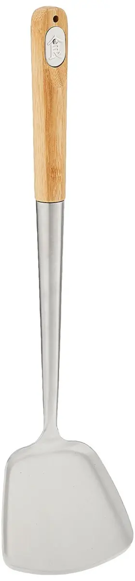 Tablecraft 727875079671 Wok Spatula With Handle 14.5-inch Stainless Steel