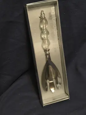 470071 Tag Ltd Brand Beaded Fork Large Serving 11 Inch Supper Dinner Serveware 2006