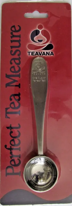 10001959 Teavana Perfect Tea Measure - Stainless Steel Loose Leaf Spoon Scoop New