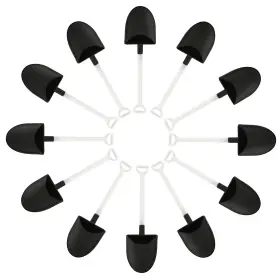 Pdmsss-50 Tegg 50pc Mini Shovel Shaped Spoons Plastic Disposable