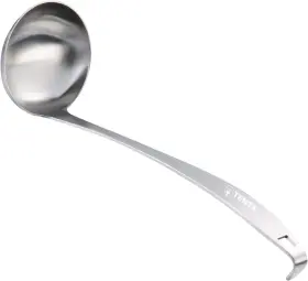 Tenta7 445000169181 Tenta Kitchen 3oz/85ml Stainless Steel Small Soup Ladle Spoon St