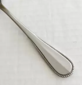 Clf4 The Cellar Stainless Japan Beaded Edge 3 Teaspoons Glossy #2