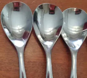 Tpm3 The Palm Restuarant Stainless Teaspoons Set Of 4 Flatware Silverware #2