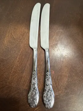 The Pioneer Woman 624636721025 2 Set Mazie Floral Flatware Kitchen Knife Stainless 9.75 In