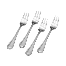 Towle 044228043180 Beaded Antique 18/10 Stainless Steel Cocktail Fork Set Of Four