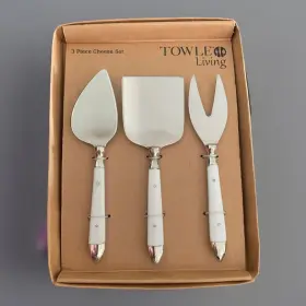 Towle 044228044071 Living Stainless Steel Cheese-knife Set New 6.5 Inch