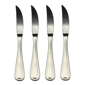 5328203 Towle Beaded Antique - 18/10 Stainless Flatware Steak Knives Set Of Four No