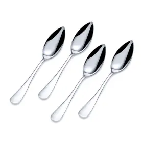 Towle Living 044228032153 Basic Stainless Steel Grapefruit Spoon Set Of 4