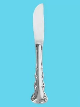 Tws111 Towle Silver Scc Supreme Stainless Glossy Flatware Hollow Dinner Knife #2