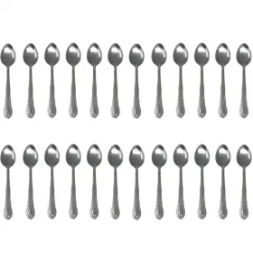 Tsyware 765142080999 60 Pieces Stainless Steel Dinner Spoons Flatware Tableware Set For Kitchen 7