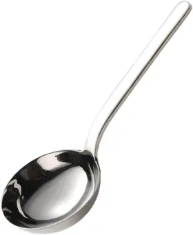 Txhlyx1810lsl1a Txhlyx Thick Heavy Large Ladle 18/10 Stainless Steel Scoop Spoon For Silver