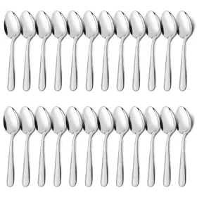 Unokit 726208229691 24-piece Tea Spoons Set Silverware - 6.7 Inch Stainless Steel Spoon Dessert