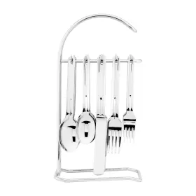 Up 740731126609 Upware 40-piece Stainless Steel Flatware Set With 1-piece 12 Inch Stand Service #3