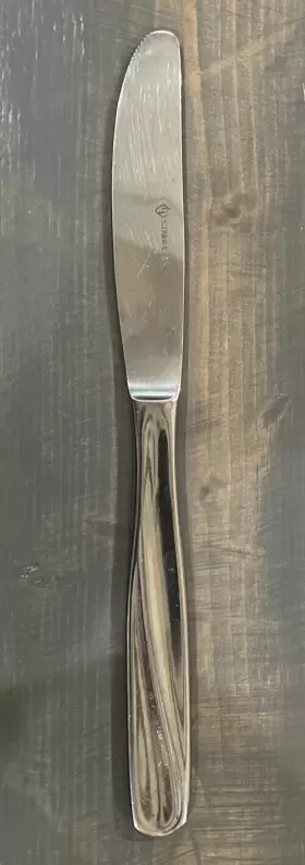 Cl-68 Update International Lot Of 40 Cl Stainless - 8.125 Inch Kitchen Dinner Knives Knife #3