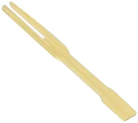 Uplama 632096660334 600pcs Bamboo Forkswooden Appetizer Forks For Cocktail Fruit
