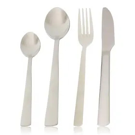 Us Office Elements 751503700378 48-piece Stainless Steel Cutlery Set Includes 12 Spoons Forks Knive