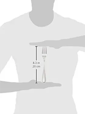 0021-11 Usa Continental Table Fork Set European Heavyweight Stainless Steel 18/0 12-p