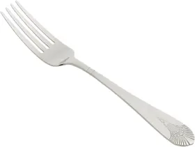 0031-11 Usa Peacock Stainless-steel Table Fork Extra Heavyweight 9 Inch 12 Pack