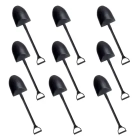 Df00675b Uuyyeo 100 Pcs Plastic Mini Dessert Shovels - Pudding And Yogurt Spoons Shovel Shape