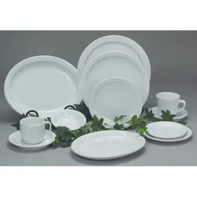 Bwwrc-14 Value Series 02k-264 White Economy China 13-1/2 Inch Diam. Platter