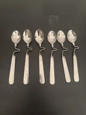 Villeroy & Boch 003683249816 And New Wave Stainless Steel Latte Coffee Spoons Set Indonesia X6