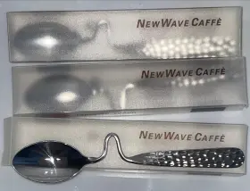 Villeroy & Boch 003683249823 3 And New Wave Caffe Stainless Steel Espresso Spoons