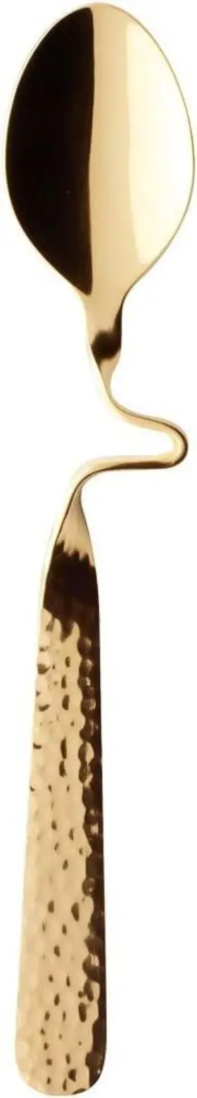 283596 Villeroy & Boch 003683353629 And New Wave Caffe Spoon Gold Plated After Dinner Tea