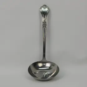 46942 Vollrath 9 Inch Stainless Steel Gravy Soup Ladle Japan A4 Spoon Silverware Vtg