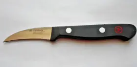1025046706 W Sthof Wusthof Gourmet 2.25 Inch Peeling Paring Knife Black And Stainless
