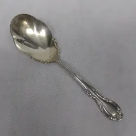 1835r Wallace 1835 Joan Casserole Spoon Silverplated