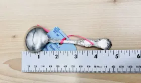 1902 Wallace 3 Inch Floral Bouillon Spoons Silver Plated Vintage No Monogram #3