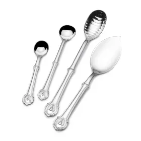 5161336 Wallace Napoleon Bee 4-piece 18/10 Stainless Steel Assorted Spoon Set