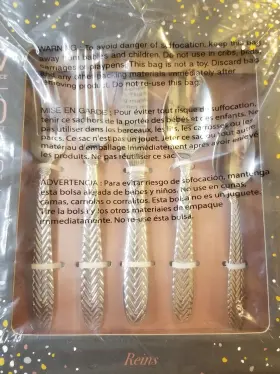 5187621 Wallace Reins 20 Piece Flatware Set Knife Fork Spoon Dinner Soup Salad New Nib #2