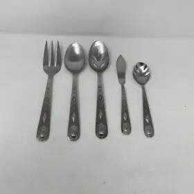5304792 Wallace Taos Stainless Steel 5 Pc. Hostess Set