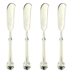 5324316 Wallace Napoleon Bee 18/10 Stainless Steel Butter Spreader Set Of Four