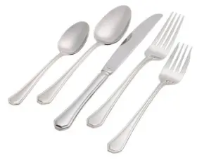 Wallace 730936077134 Casino 18/10 Flatware Set 121 Pieces Entertaining Ensemble Chest/caddy #2