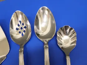 Was244 Wallace 7 - Center Line Satin And Glossy Stainless Flatware Serving Pieces #3