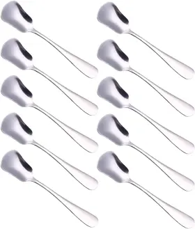 8541930211 Warmbuy Small Stainless Steel Ice Cream Spoon Coffee Spoons Dessert