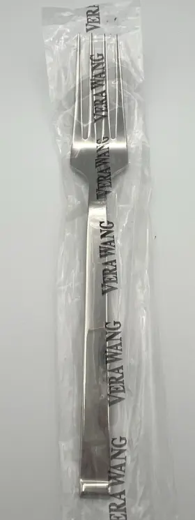 Wedgewood 091574165837 Vera Wang Arden 18/10 Stainless Steel Glossy Salad Fork New