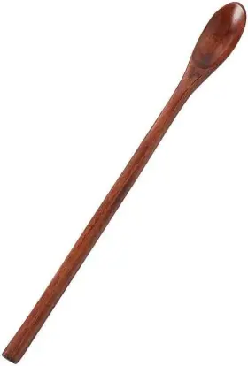 Weicoca 788567242933 Honey Dipper Stick -natural Wood Long Handle Spoons For Coffee Tea Stirring