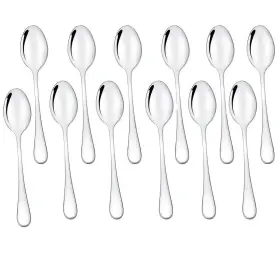 Wesdxc56 753936405691 Spring Chef Stainless Steel Measuring Spoons Set Of 8 With Leveler Round Metal