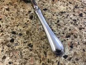 Wsf-15 Williams-sonoma Solid Serving Spoon 9 1/4 Inch Stainless 18/10 France #3