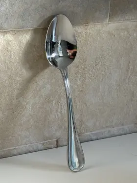 0021-01 Winco 18/0 Stainless Steel Continental Extra Heavy Weight Teaspoon 6 Inch L 12/box