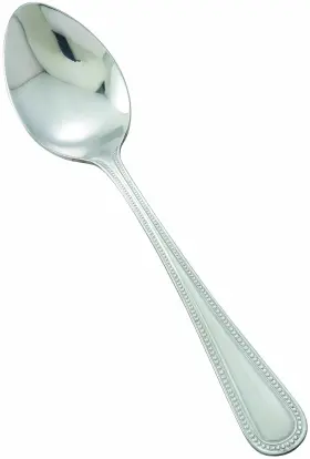 Winco 313101141177 12-piece Dots Dinner Spoon Set 18-0 Stainless Steel Silver