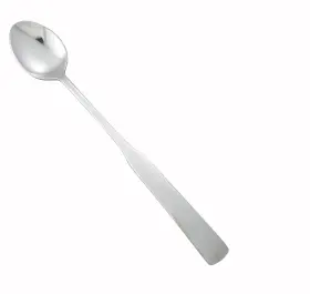Winco 811642000439 12-piece Winston Iced Teaspoon Set 18-0 Stainless Steel Silver