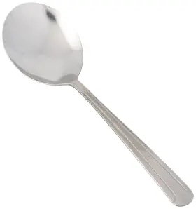 Winco 811642012852 24-piece Dominion Bouillon Spoon Set 18-0 Stainless Steel