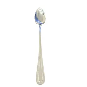 Winco 812944000608 12-piece Dots Iced Teaspoon Set 18-0 Stainless Steel Silver New