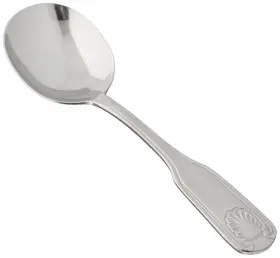 Winco 812944000783 12-piece Toulouse Bouillon Spoon Set 18-0 Extra Heavy Weight Stainless Steel